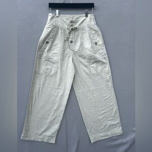 Free People Women’s Mahave Safari Pant, Mineral, Size XS